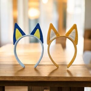 Spirit Halloween Bluey and Bingo or Bandit and Chilli Heeler Ear Headbands